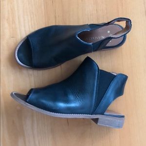 Booties- Open toe, open heel.